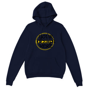 Customizable Classic Unisex Pullover Hoodie (Front Print)